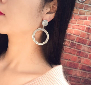 Exaggerated Circle Earring