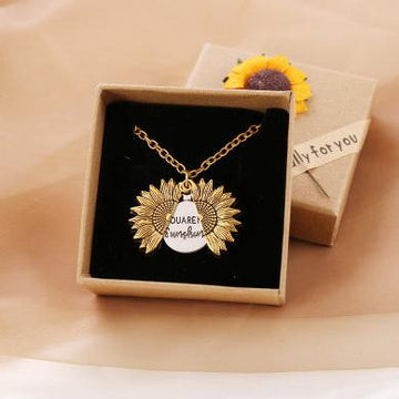 Sunshine Sunflower Necklace