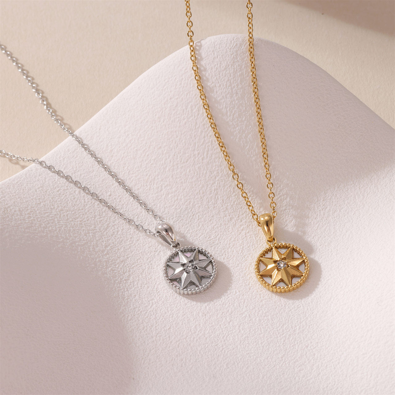 Lucky Compass Necklace