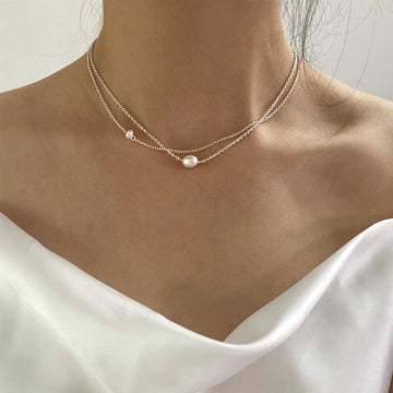 Silver Chain Fashion Jewelry Gift